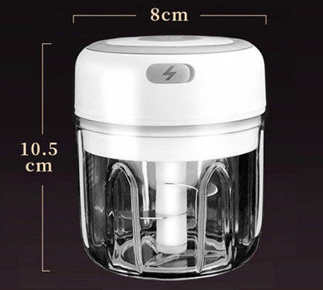 Cordless Mini Garlic Chopper - White