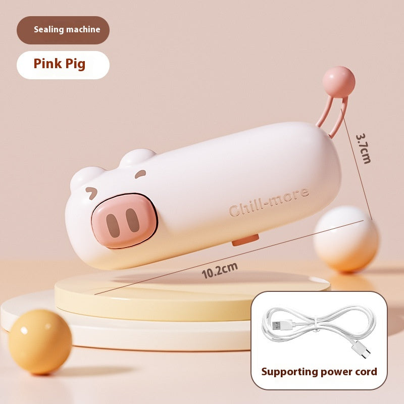 Pink Pig bag sealer