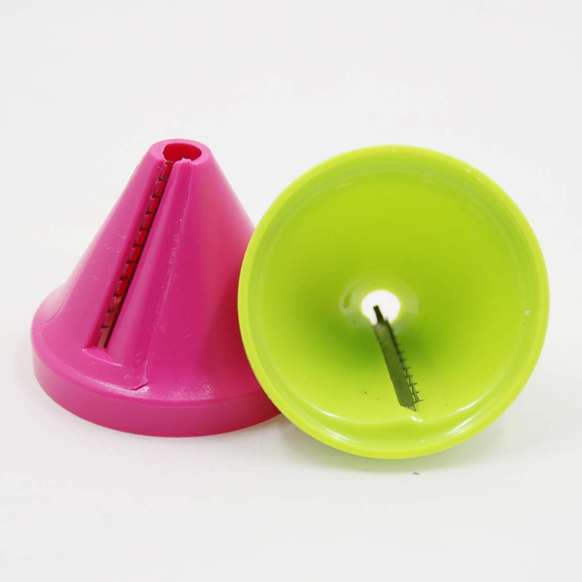 Pink and green spiralizers