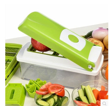 multi-functional vegetable slicer & mandoline set.