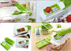 multi-functional vegetable slicer & mandoline set.
