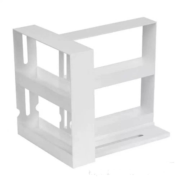 2-tier rotating spice rack organizer
