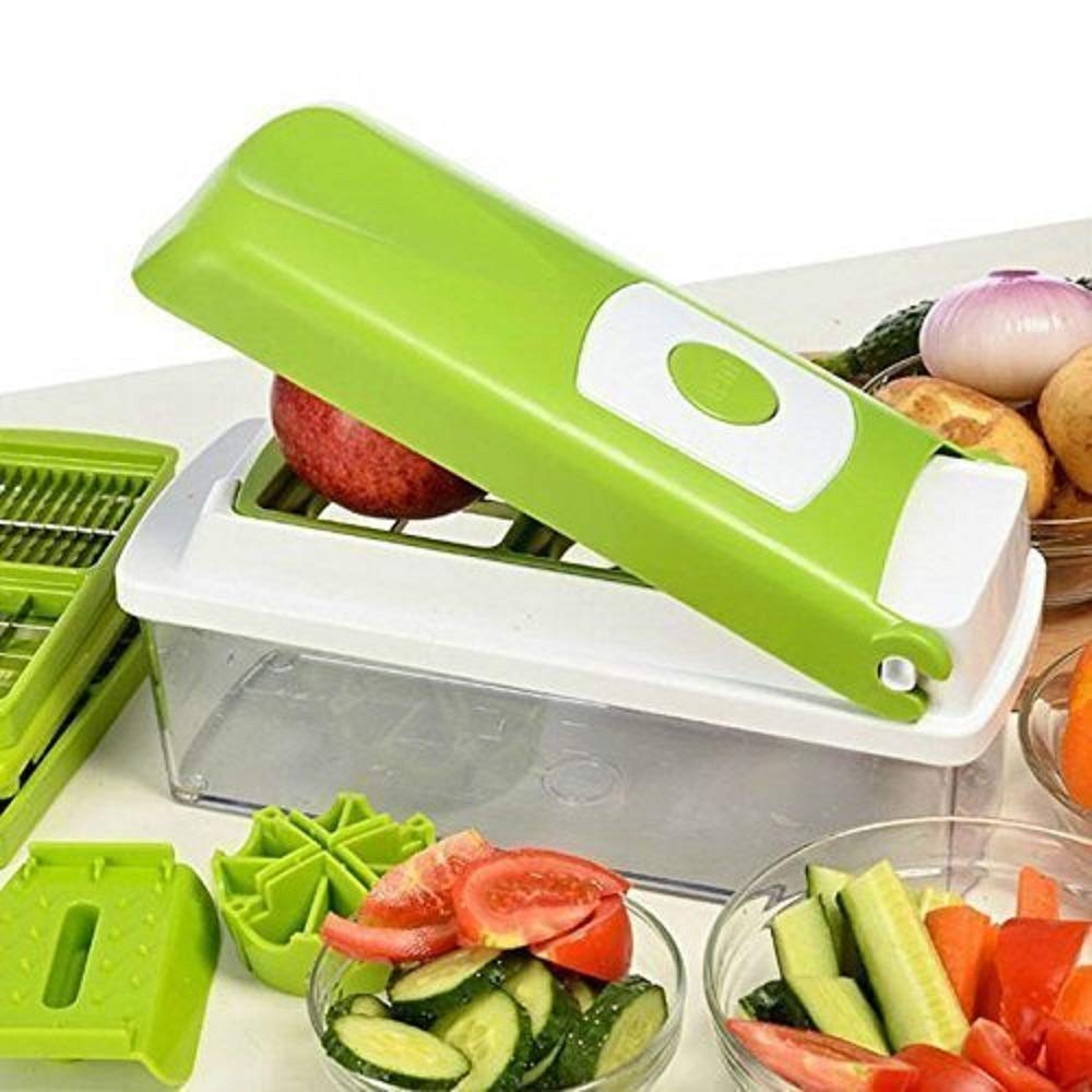 multi-functional vegetable slicer & mandoline set.