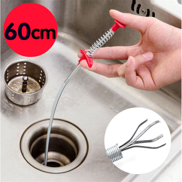 Flexible Spring Drain Unblocker