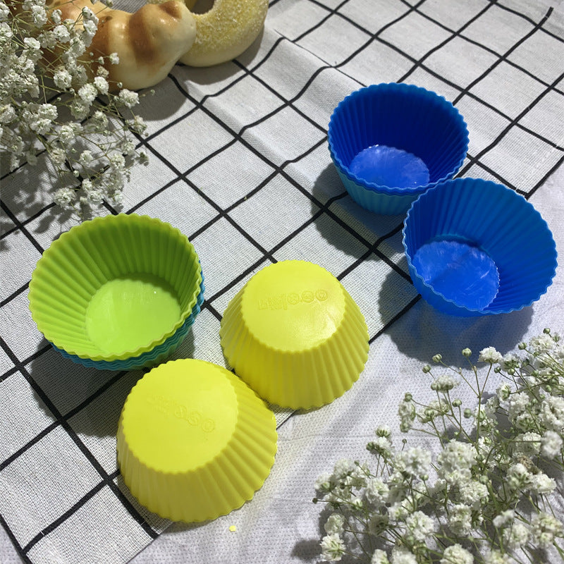 Reusable Silicone Cupcake Cups, 12-Pack