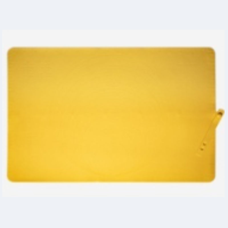Thick silicone dough kneading mat, yellow