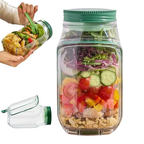 Portable Plastic Salad Pod