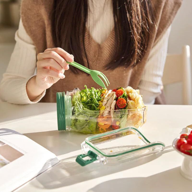 Portable Plastic Salad Pod