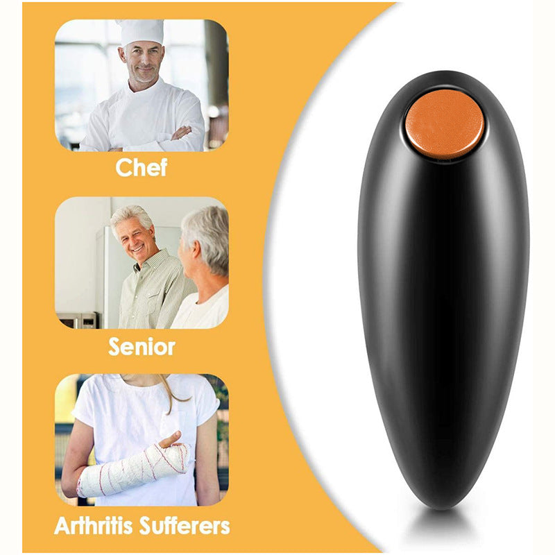 Hands-free electric can opener