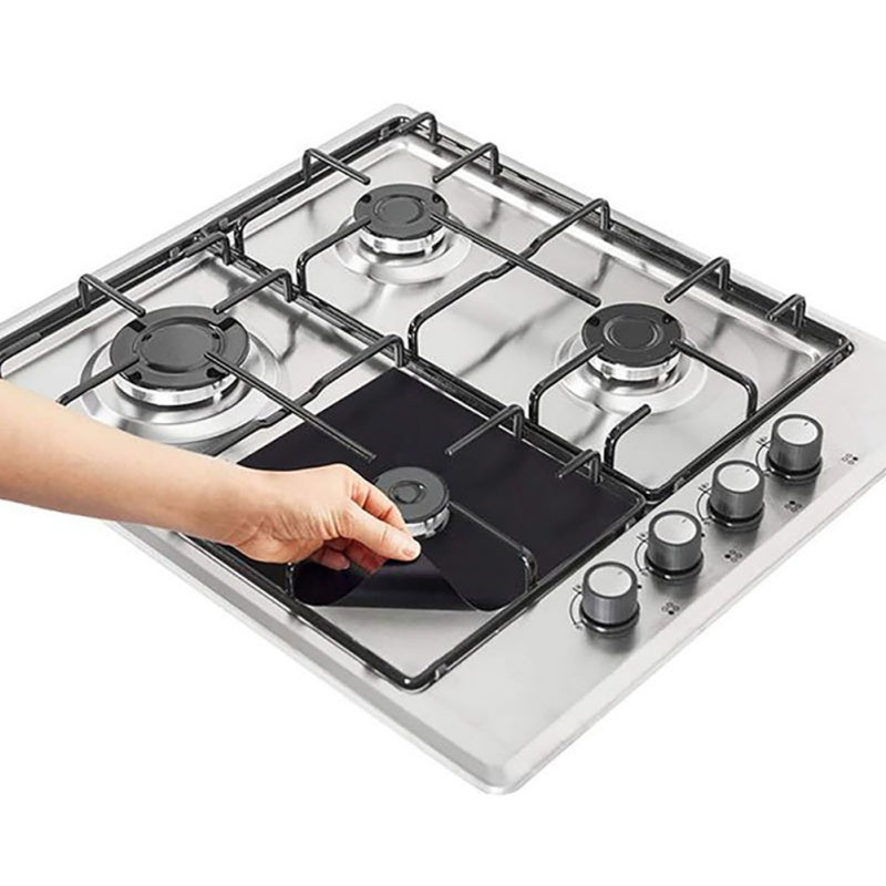 Gas Hob Protector Liners, 4-Pack