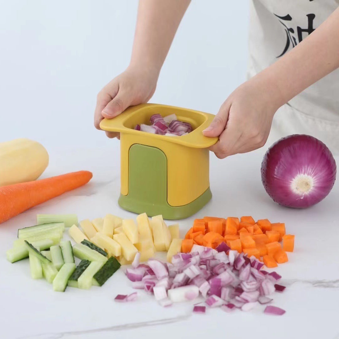 Hand-Press French Fry & Veggie Stick Cutter