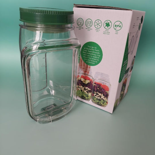 Portable Plastic Salad Pod