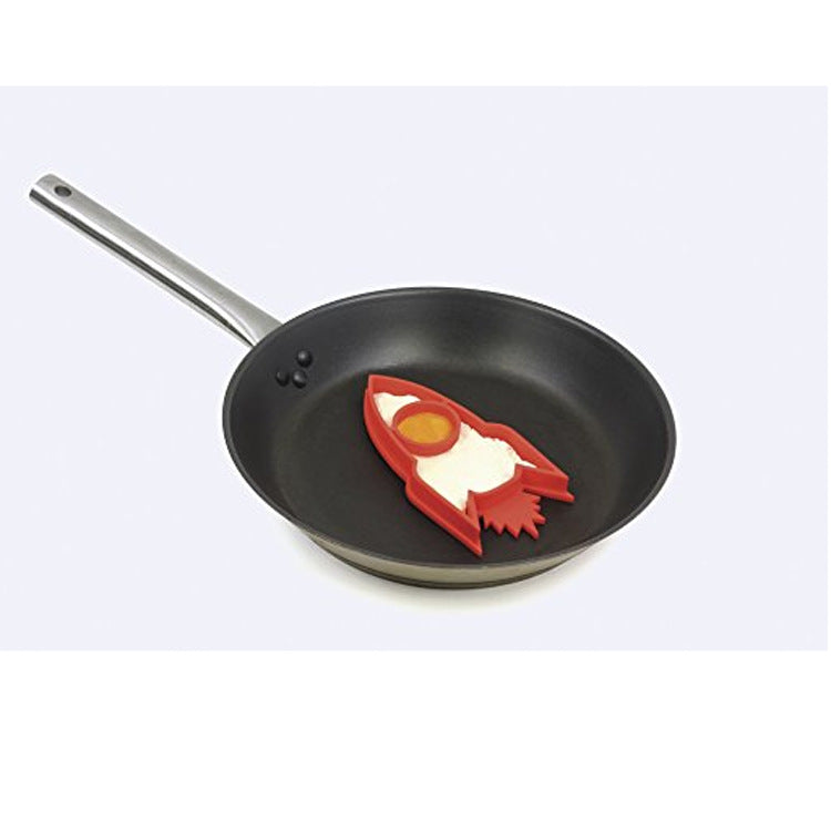 Rocket-Shaped Silicone Egg & Pancake Mould