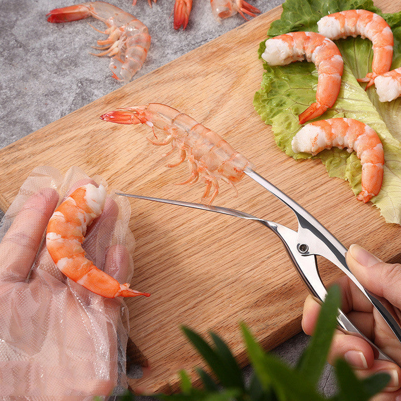 Stainless Steel Shrimp Peeler & Deveiner