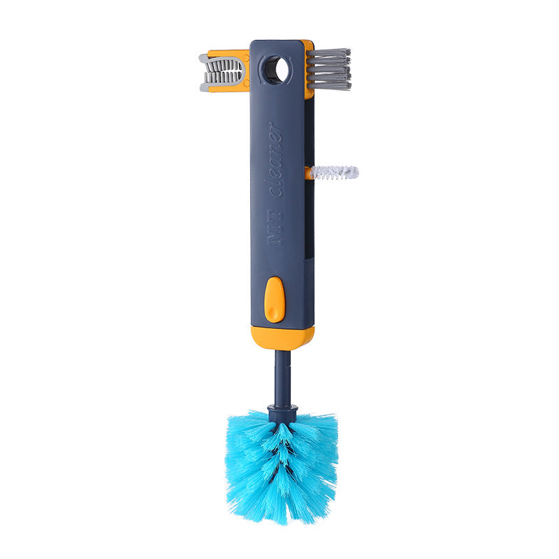4-in-1 Bottle, Cup & Lid Cleaning Brush - Blue