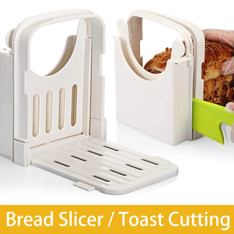 Foldable Bread Slicing Guide